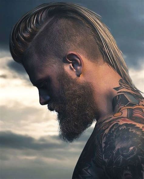 viking hairstyles men|viking style haircut for men.